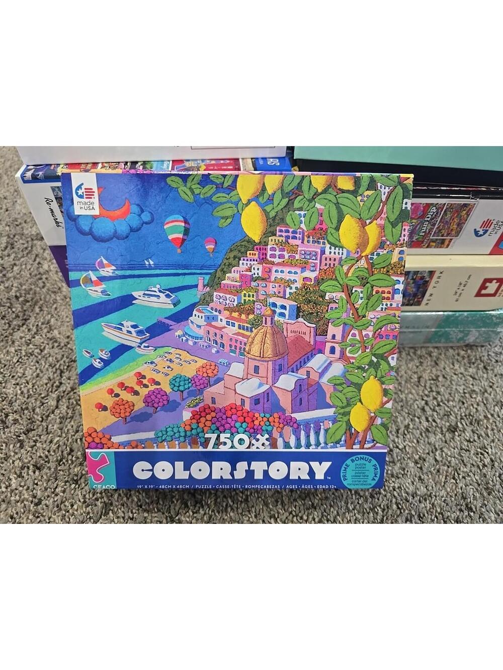 Ceaco Colorstory Positano Calisti 750pc NEW